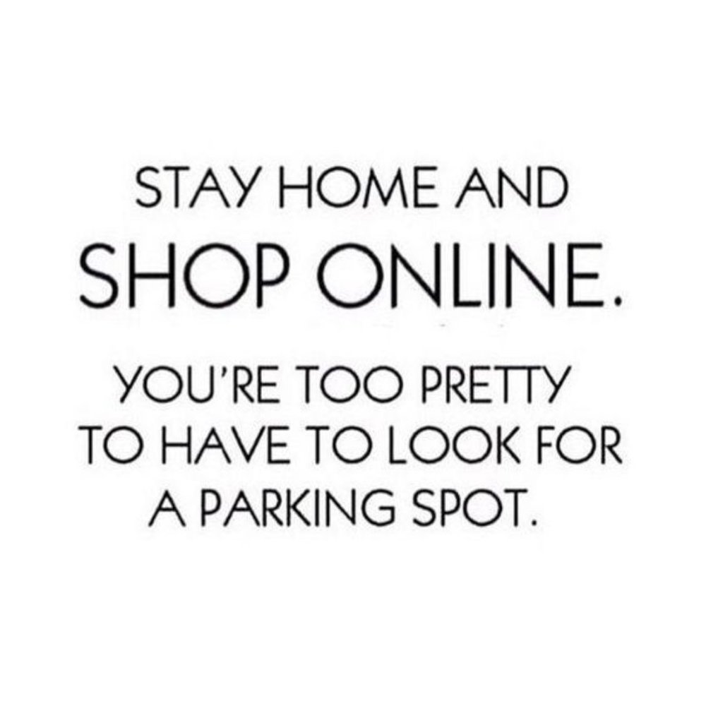 Shop online.